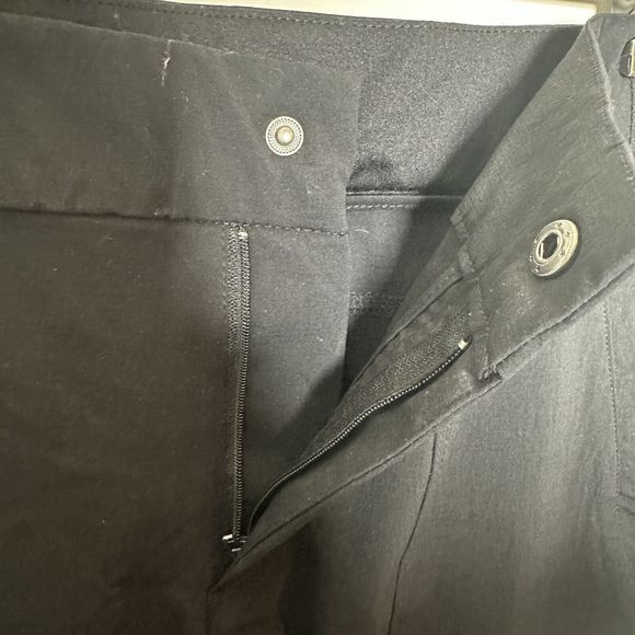 Vina Performance Pants Women's Size L Large Black Nylon Stretch Cinch Ankle - Picture 9 of 10